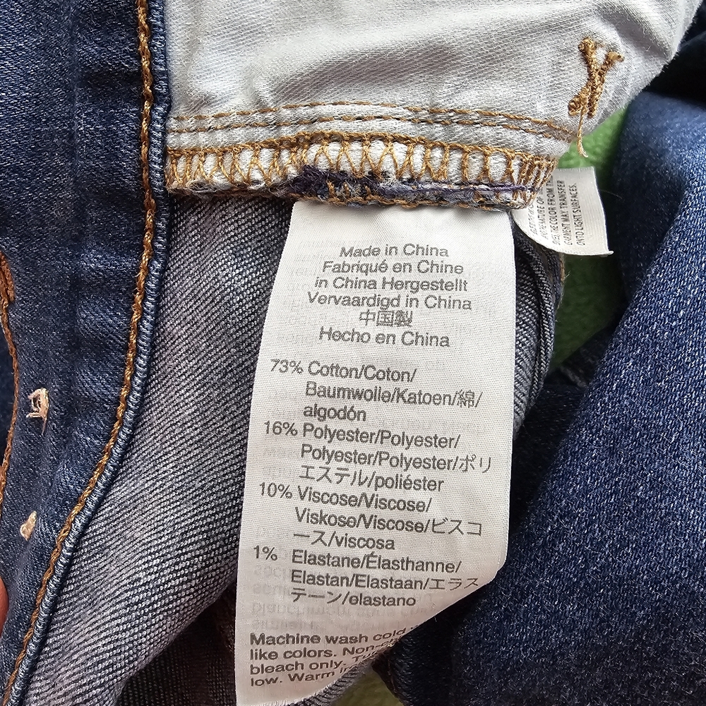 Madewell Roadtripper Mid Rise Skinny Jean Medium Wash Size 26‎ - Picture 10 of 11